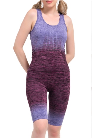 Active Kadın Seamless (Dikişsiz) Toparlayıcı Esnek Spor Fitness Yoga Atlet Şort Takım | Penyelux Activewear