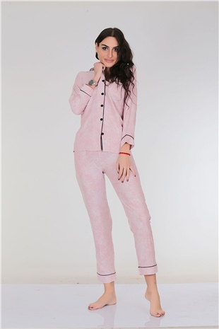 Penyelux Lilac Garden Kadın Pijama Takımı